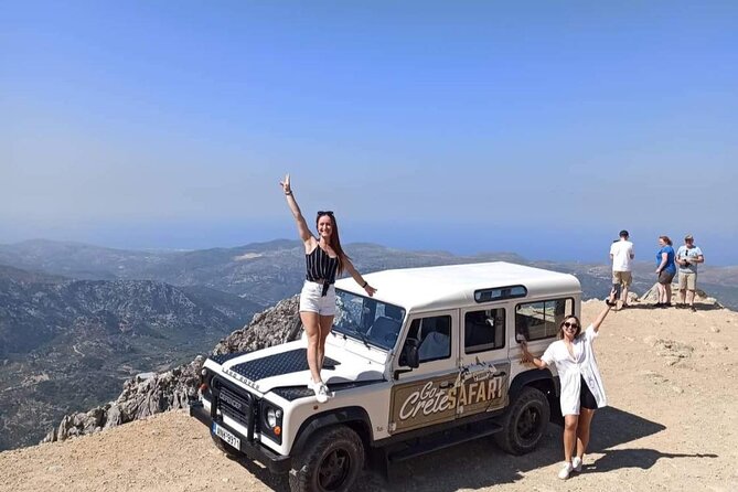 4x4 Landrover Safari Lasithi Plateau Free Pick up and Drop off - Lunch included: why it matters on an 8-hour 4WD day