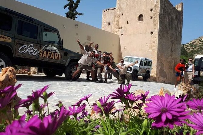 4x4 Safari Tour South Crete Agiofarago Matala - Agios Thomas: Roman tombs, Byzantine churches, and raki snacks