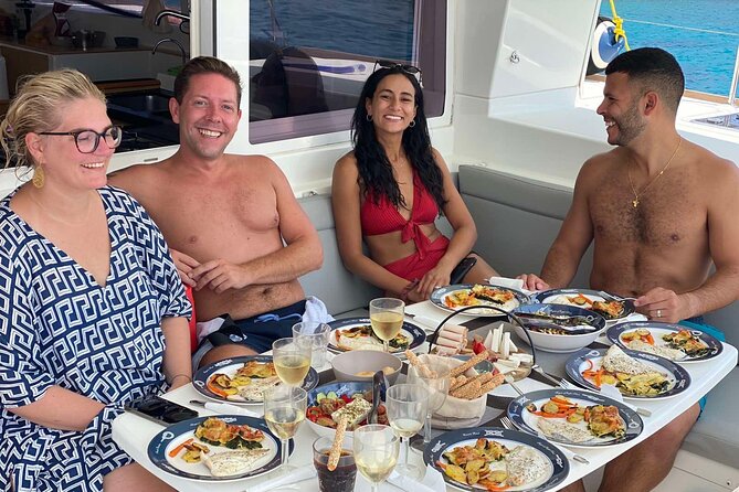 Ag. Nikolaos: Catamaran Trip with Sushi, Drinks, & Water Toys - Aboard the Catamaran Artemis: Comfort, Gear, and Small-Group Service