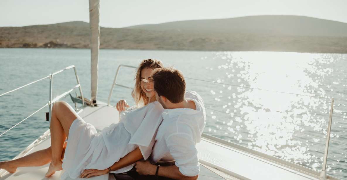 Agios Nikolaos: Mirabello Bay Sailing Cruise with Meal - Mirabello Bay: the sail part that makes the whole day