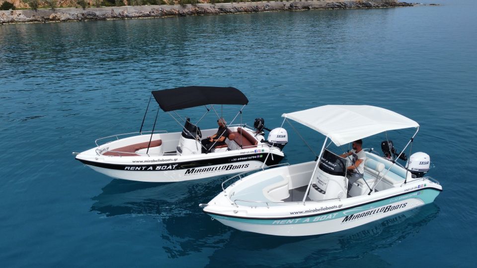 Agios Nikolaos: Motorboat or Speedboat Rental - Elounda: Another Good Base for Water Time and Views