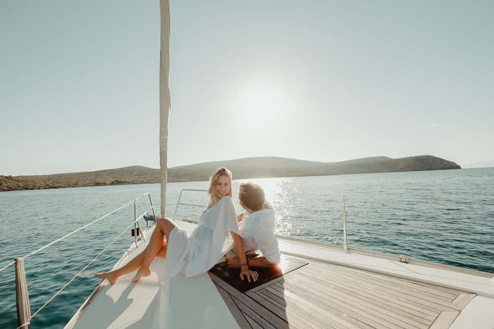Agios Nikolaos: Spinalonga and Kolokitha Island Sailing Trip - The Boat Feel: Private Group Comfort on the Cretan Sea
