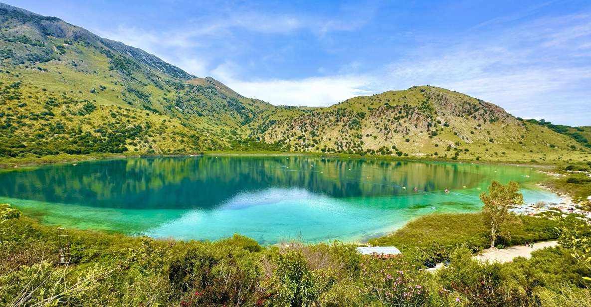 All Day Family Tour to Rethymno & Kournas Lake | JMP Tours - Comfort and car logistics: the A/C luxury car does real work