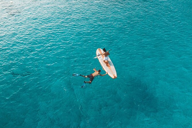 All-inclusice Catamaran Day Cruise from Hersonissos to Dia Island - Crew energy: English-speaking hosts who keep it welcoming