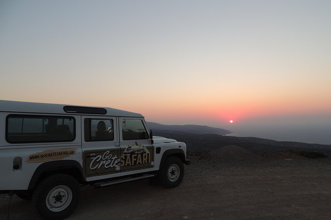 Amazing Sunset Jeep Safari Route with Dinner - Agios Nikolaos Free Time: Use It Like a Local