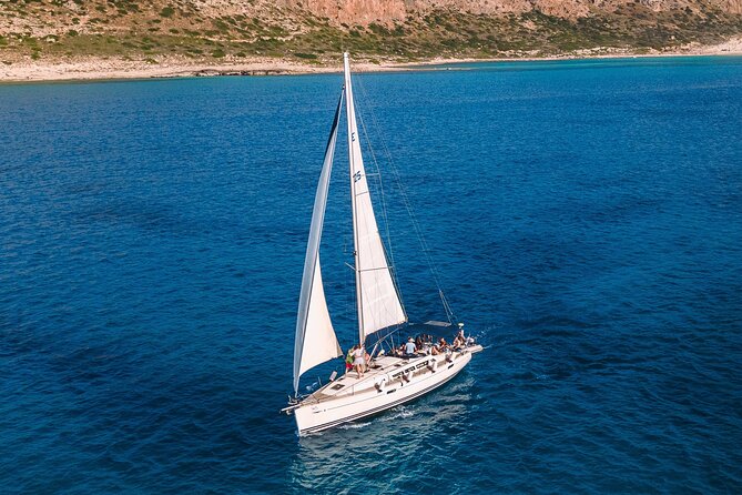 Balos Beach and Gramvousa island shared group Sailing Cruise - Stop 2: Gramvousa Island swim + snorkeling time