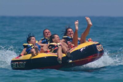 Banana Watersport Activity on the Beach at Rethymno - Your 10-minute session: what happens after you arrive
