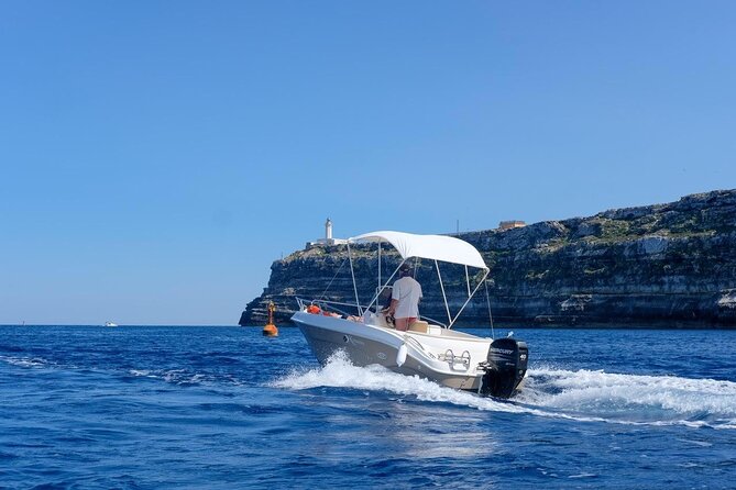 BOAT RENTAL per Hour from Hersonissos Crete - Safety briefing and driving at your own pace
