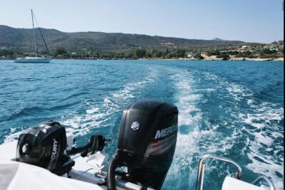 Boat Trip to Seitan Limania creek for up to 5-11 people 4hrs! - Setting Off From LoukoulosMarathi in Chania