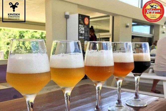Brewery Visit - Cretan Meze lunch: the food upgrade that makes the day feel complete