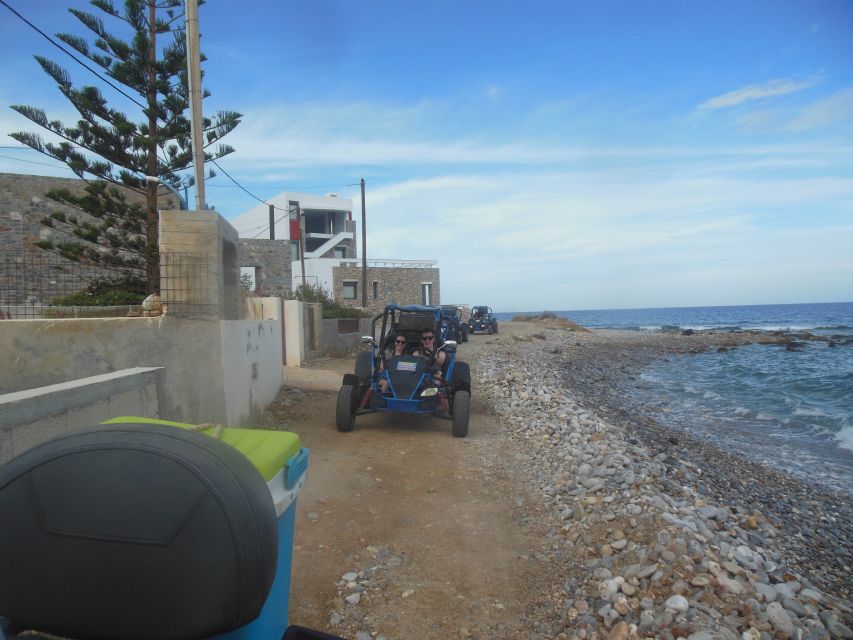 Buggy safari Crete (Transfer and lunch) analipsi- hersonisos - Crossing Gorges and the Latsida Lunch Break