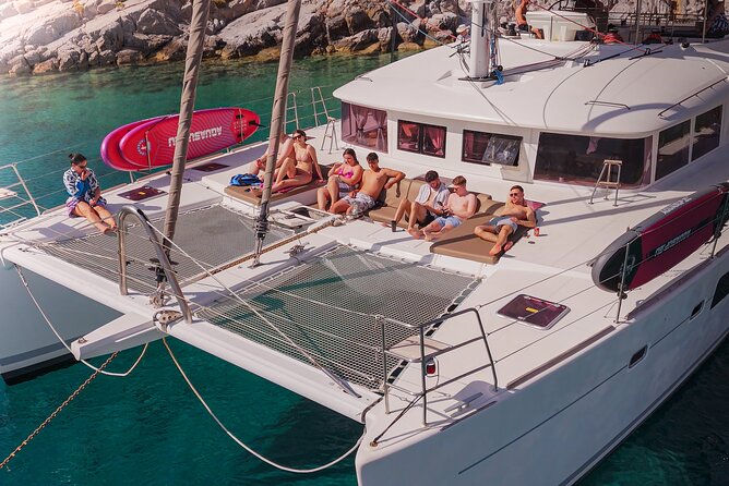 Catamaran Cruise to Dia Island with Meal and Water Activities - Heraklion to Dia: the best hour of moving water