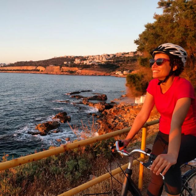 Chania Alternative Sunset Bike Tour - Tabakaria at sunset: where the tour slows down for real views