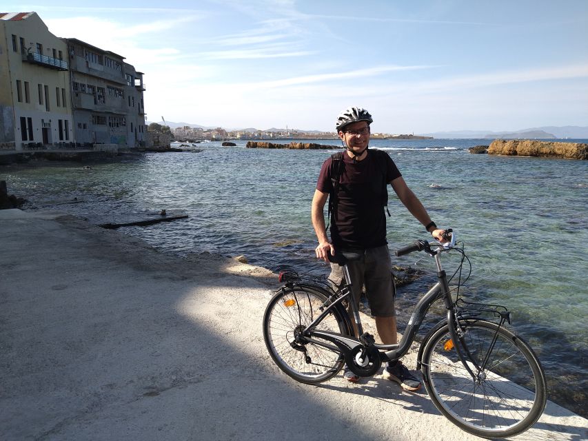 Chania Alternative Sunset Bike Tour - Snacks and drinks: kaltsounia and a proper Cretan welcome