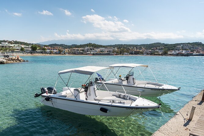 Chania: Boat Rental Almyrida - Key things to know before you pick your day