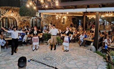 Chania: Cretan Folklore Dance Show with Dinner - Stalos meeting point and pickup options near Chania
