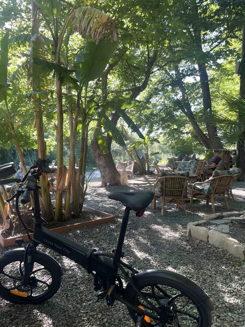 Chania Ebike Eco-Long Tour + Traditional Snack - Agyia Lake: wetland wildlife time with binoculars in hand
