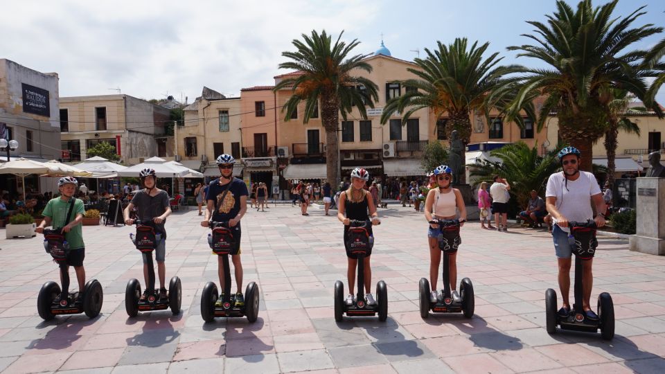 Chania Exploration Segway Tour - How the audio guide history works in practice