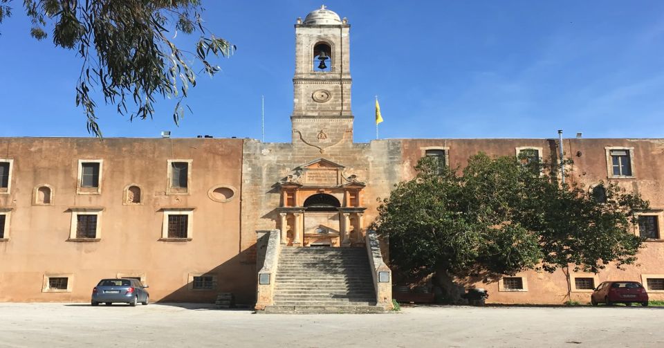 Chania Monasteries Private Tour: A Greek Orthodoxy Tribute - Eastward into Akrotiri: monasteries, solitude, and working life