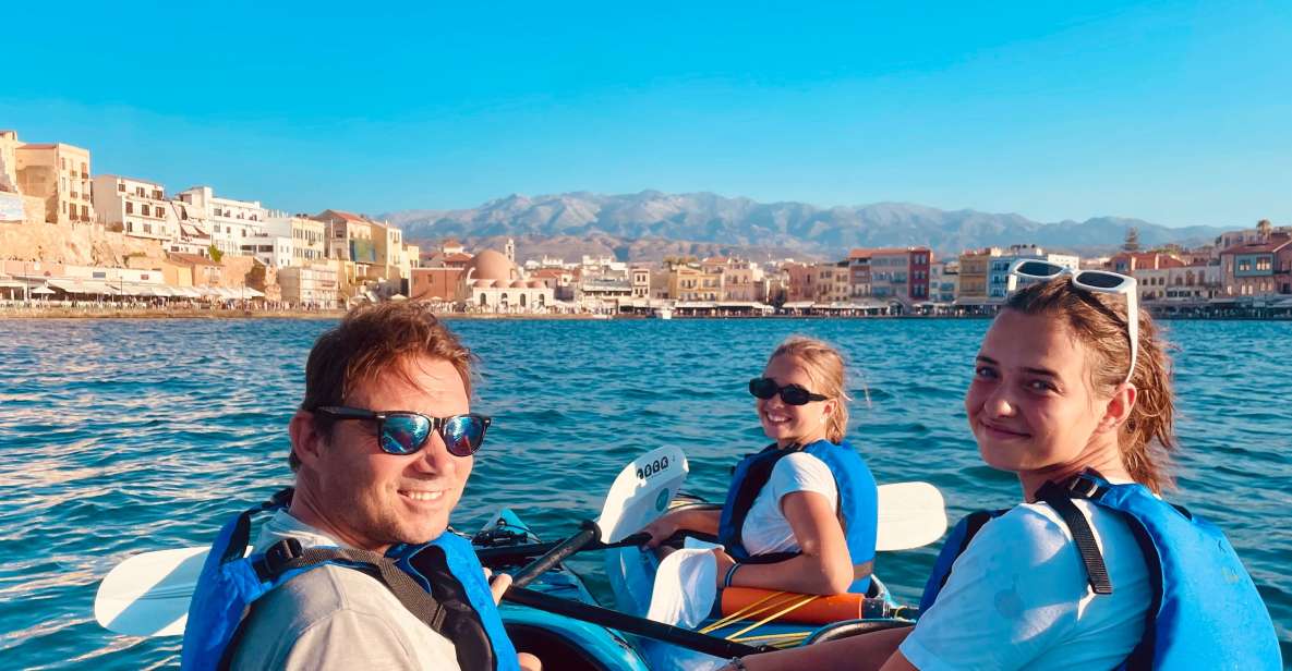 Chania: Morning Sea Kayak Tour Along the Coastline - The big-picture feeling: stories, small group, and guide attention