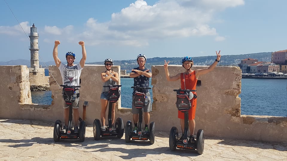 Chania: Old City & Venetian Harbor Discovery on Segways - Old City lanes and the archaeology under your wheels