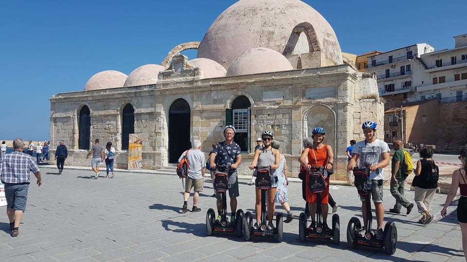 Chania: Old City & Venetian Harbor Discovery on Segways - The Segway i2 experience on narrow streets