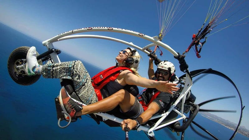 Chania: Paratriking Experience with a Professional Pilot - Getting to the Launch Point: Near Hotel Euphoria’s Parking