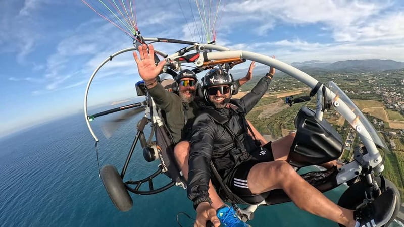 Chania: Paratriking Experience with a Professional Pilot - Weather Changes and Plan B: When Paratriking Isn’t Possible