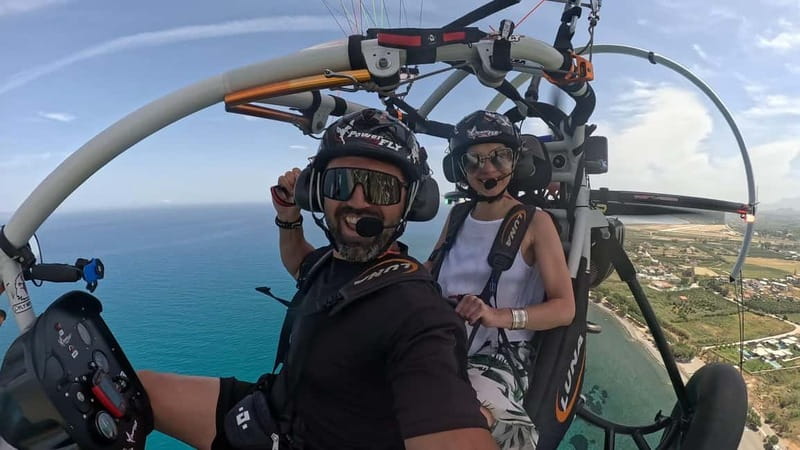 Chania: Paratriking Experience with a Professional Pilot - Certificates, Video Options, and What the Price Covers