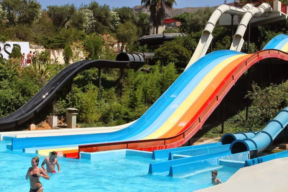 Chania & Rethymno:Limnoupolis Water Park with Lunch+Transfer - The Lazy River Reset and White Mountain Views