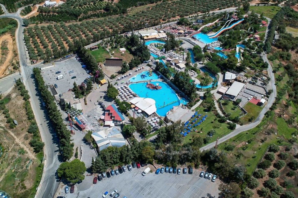 Chania & Rethymno:Limnoupolis Water Park with Lunch+Transfer - Lunch That Actually Covers the Day: Two Courses and Ice Cream