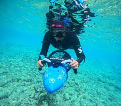 Chania: Sea Scooter Snorkeling boat tour - Getting to the start: pickup, dive school gear, and the short safety lesson