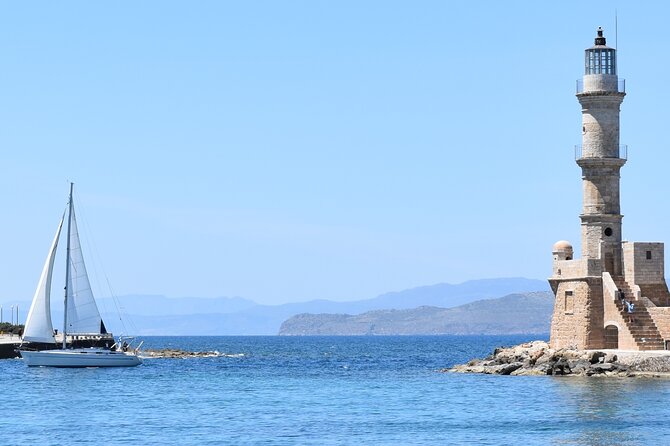 Chania shared Sailing cruise in a small group - A 4-hour sail in Chania that keeps the group small