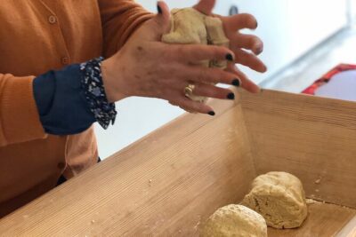 Chania Sourdough Bread Class - Olive Oil Tasting - Mixing and customizing your loaf: the fun part that actually teaches you