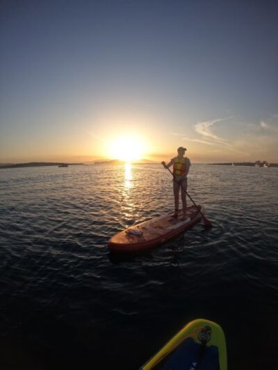 Chania: Stand-up Paddleboard Coastal Sunset Experience - Finding SUPn’Blue: the meeting point by Kladissos River and the lifeguard tower