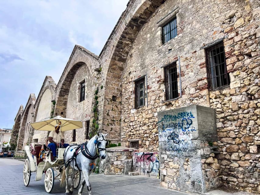 Chania Walking Food And Wine Night Tour - The finale in the old town: wine, beer, dessert, and raki