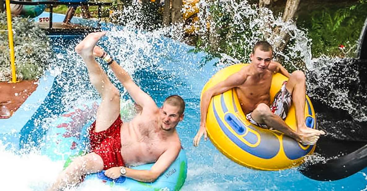 Crete: Acqua Plus Water Park Entrance with Transfer & Lunch - Cooling down the right way: lazy river, hydromassage pool, and main pool swims