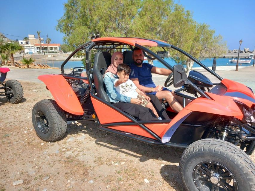 Crete buggy safari - The private beach swim near Malia: the payoff at the end