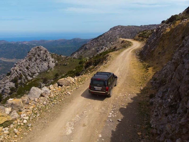 Crete: Explore Lassithi Plateau, Myths & Cretan Cuisine - Off-Road Trail Time: Gorge Views and the Kardiotissa Monastery Photo Stop