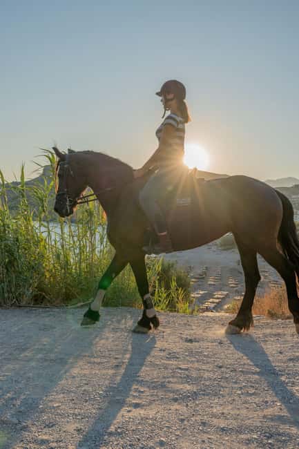 Crete Horse Riding: East Coastline Ride - Ammoudaki and Klissidi: the small-beach moments that make it special
