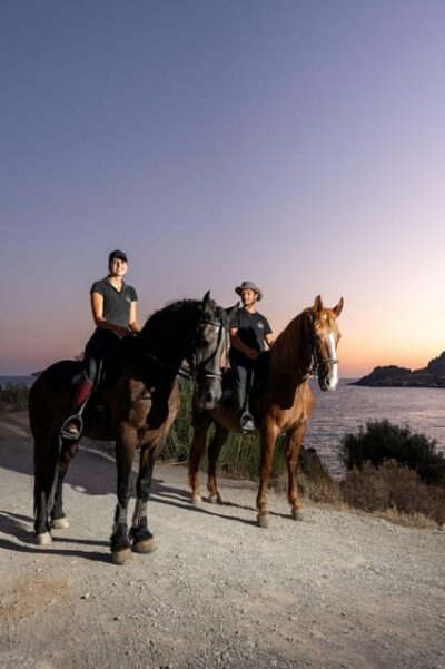 Crete Horse Riding: Mesmerising Sunset Ride - The 1.5-hour ride: olive groves, guided trails, and a steady pace