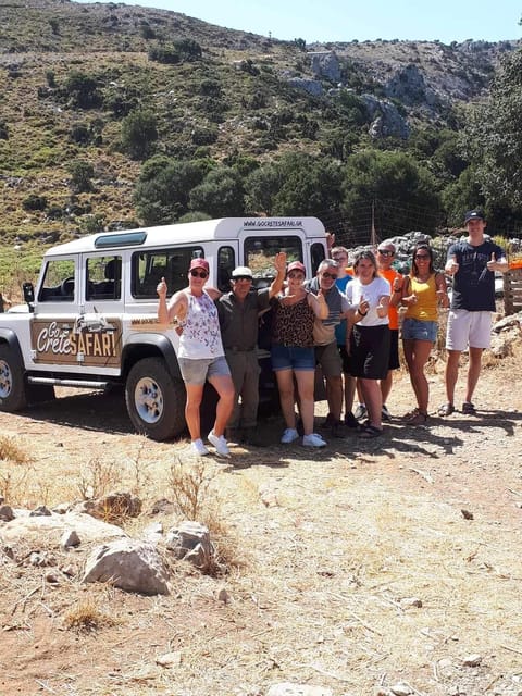 Crete: Jeep Safari Wine & Olive Oil testing Shepherd's House - The Kato Karouzana stretch: views, guided time, and a long break