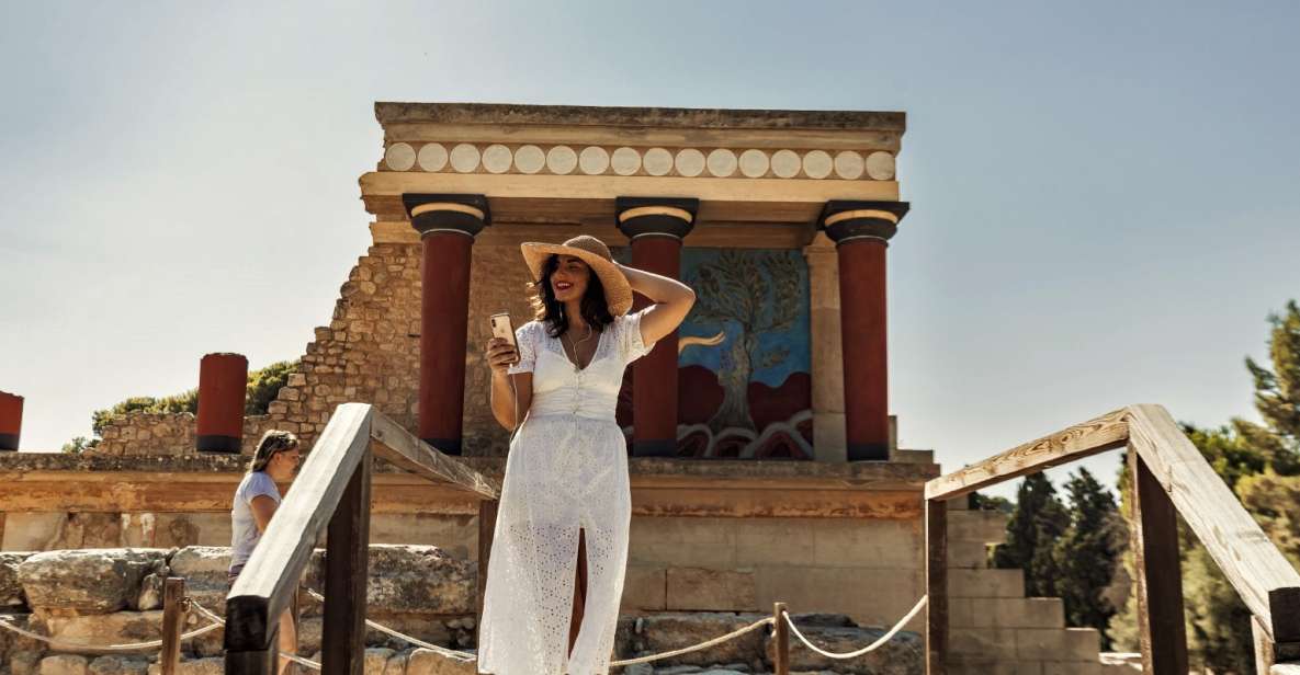 Crete: Knossos Palace and Museum E-Tickets with Audio Guides - Two Timed Tickets, Two Audio Stories: How the Day Flows