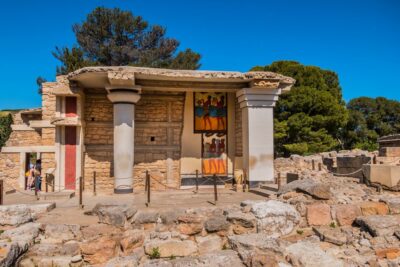 Crete: Knossos Palace Entry Ticket with Optional Audio Guide - Time-slot entry and the phone e-ticket workflow