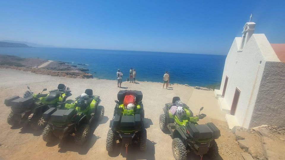 CRETE :MALIA HERSSONISOS QUADS ECOTOUR ADVENTURE - HIGH PERF - Why electric quads make this part of Crete better