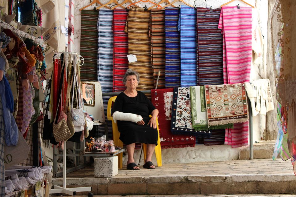 Crete: Margarites, Rethymnon, Argyroupoli Full-Day Tour - Argyroupoli: waterfalls, sycamores, Roman-era remains, and an old portal inscription