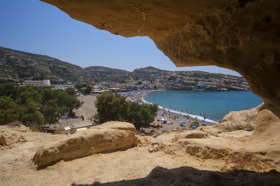 Crete: Matala Beach and Hippie caves, Red beach - Matala and the Red Beach: Why this south Crete day feels different
