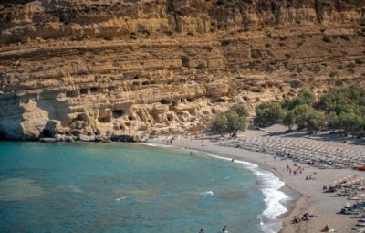 Crete: Matala Hippie Caves - Getting to Matala from the Heraklion Area Without Stress