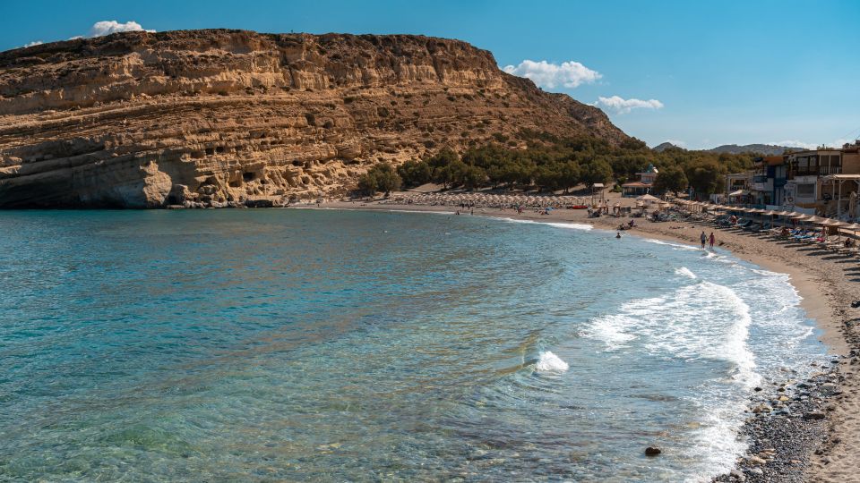 Crete: Matala Hippie Caves - The Roman Remains Along the Shore: Small Stops That Add Texture