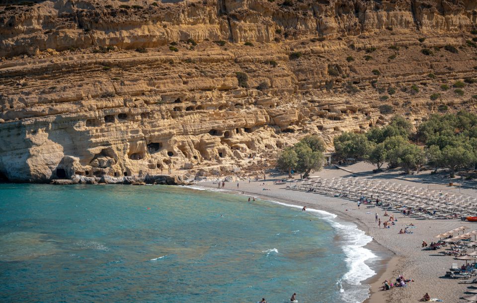 Crete: Matala Hippie Caves - Getting to Matala from the Heraklion Area Without Stress